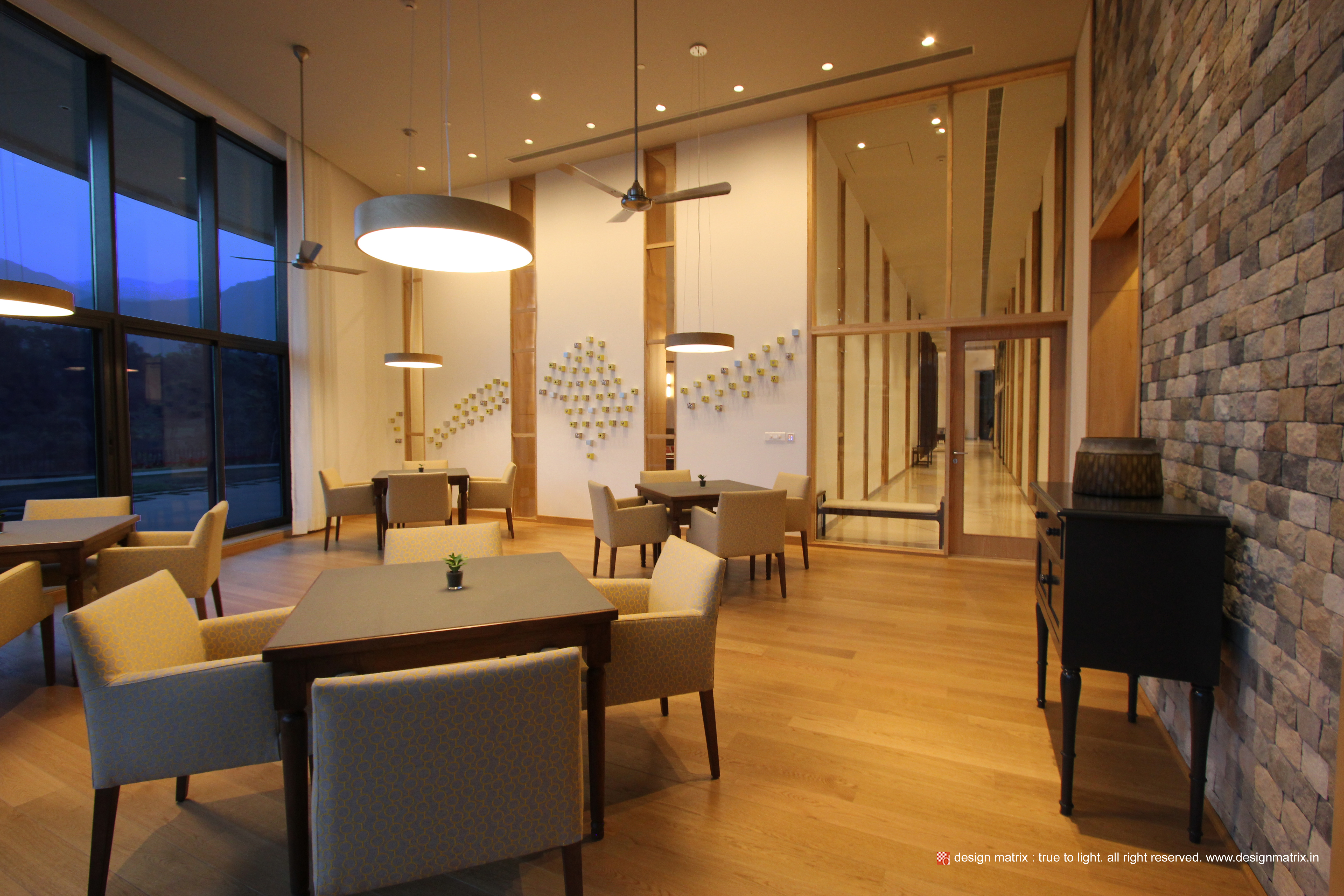 Lighting design for Antara Senior Living by Design Matrix India s